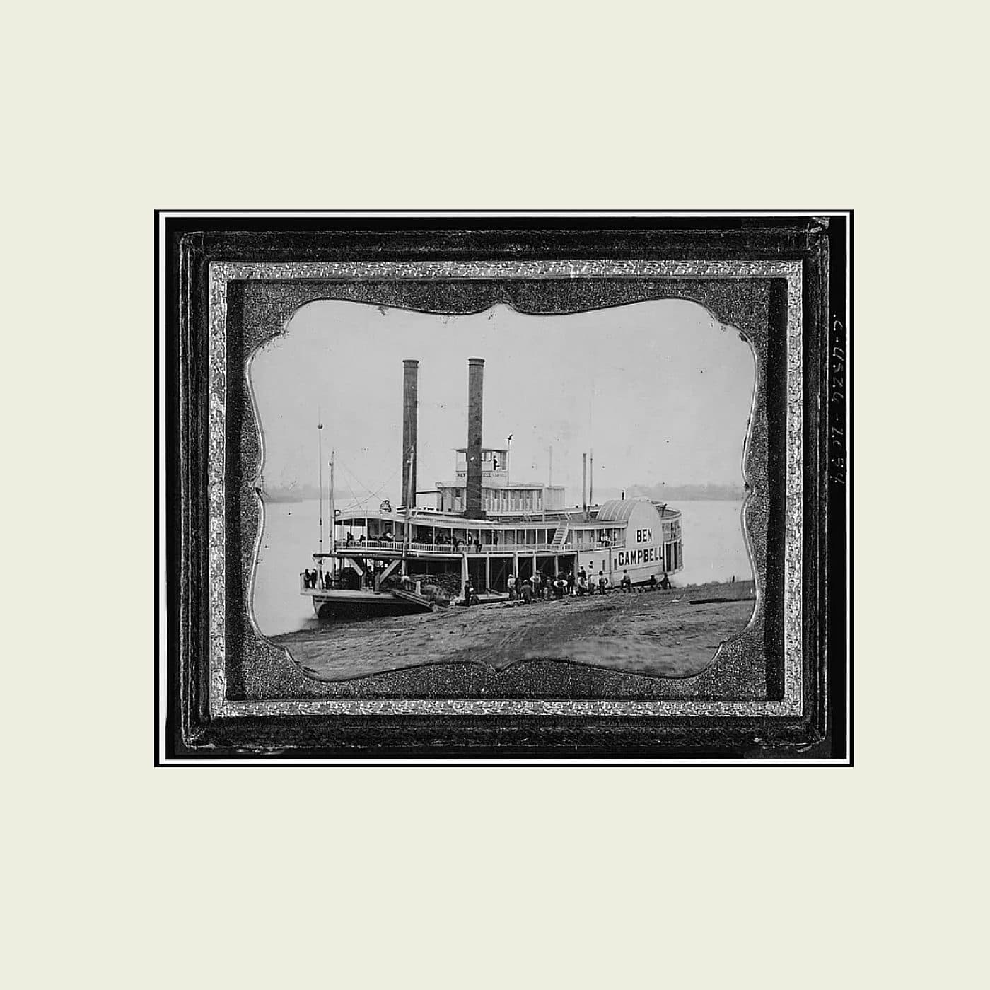 Photo of the ship john berry meachum taught on.