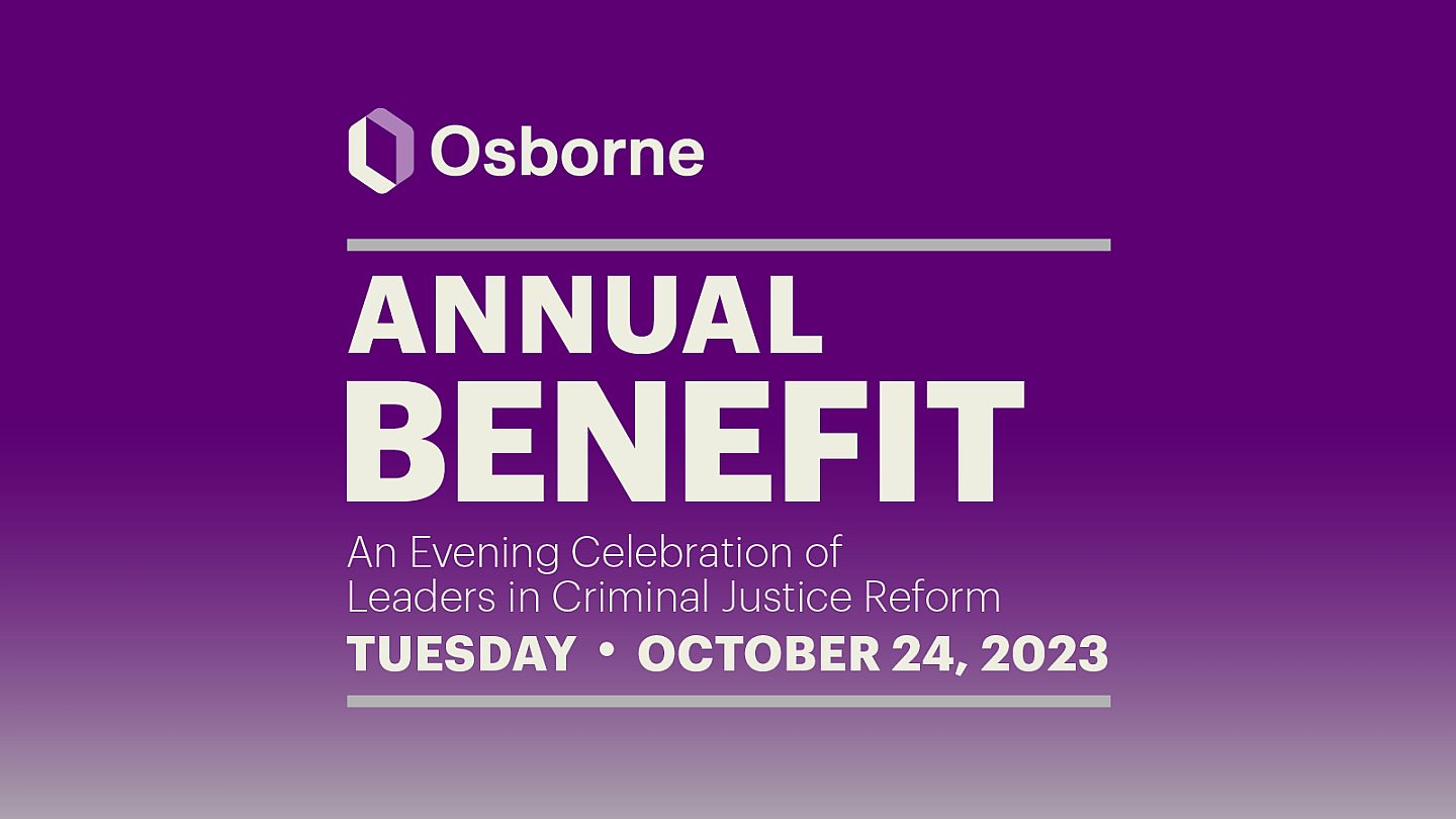 Annual Benefit and date October 24 2023 in off white text on purple background.