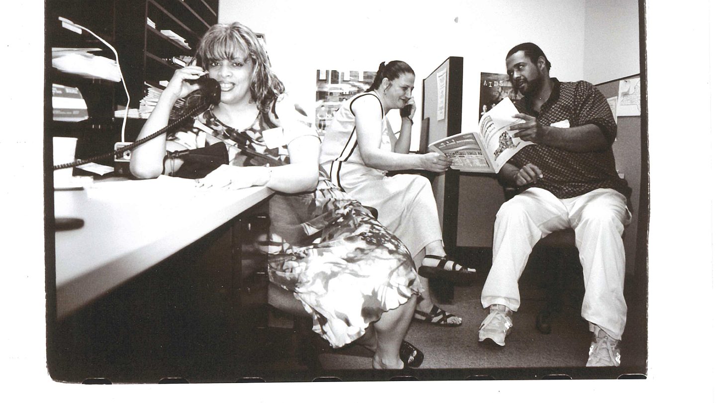 Archival photo of Osborne's Family Resource Center staff