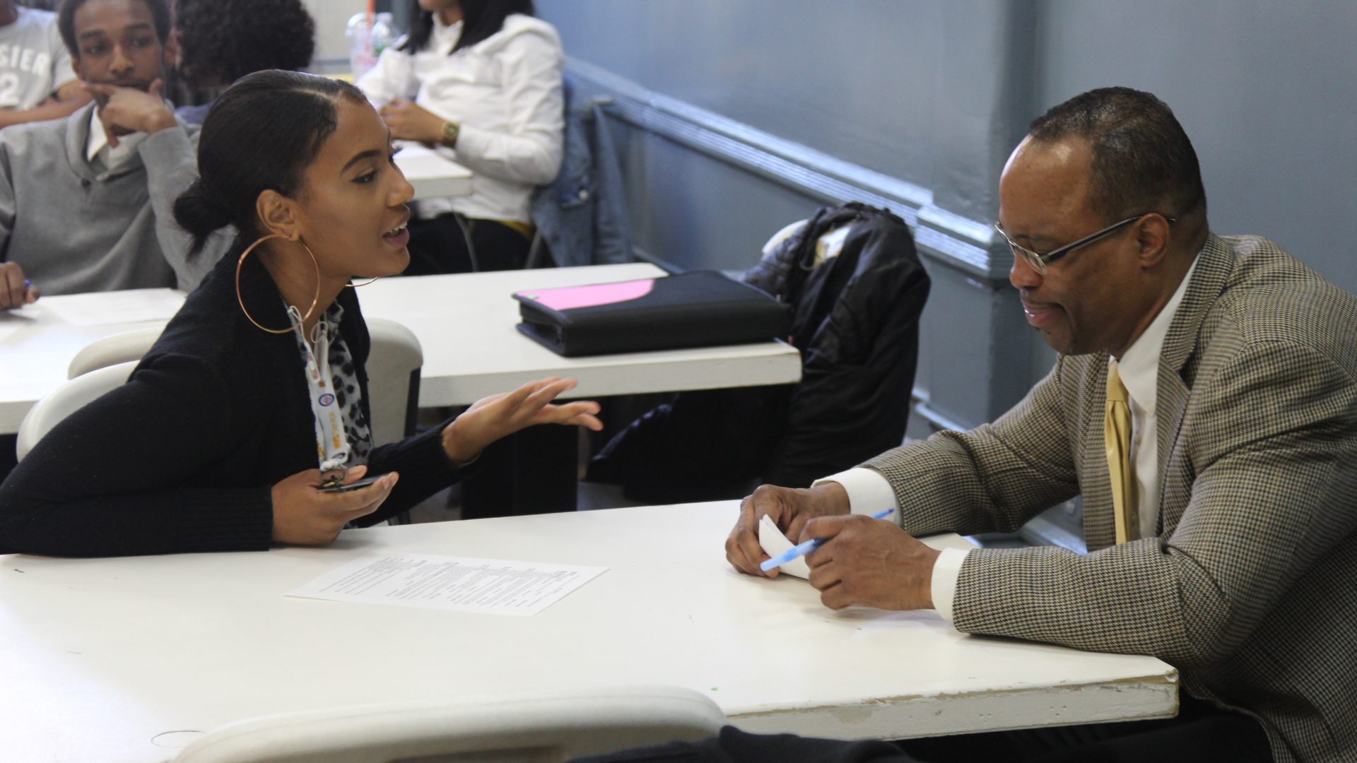 8 A3 Employment Education Youth Participant Mock interview Anthony T