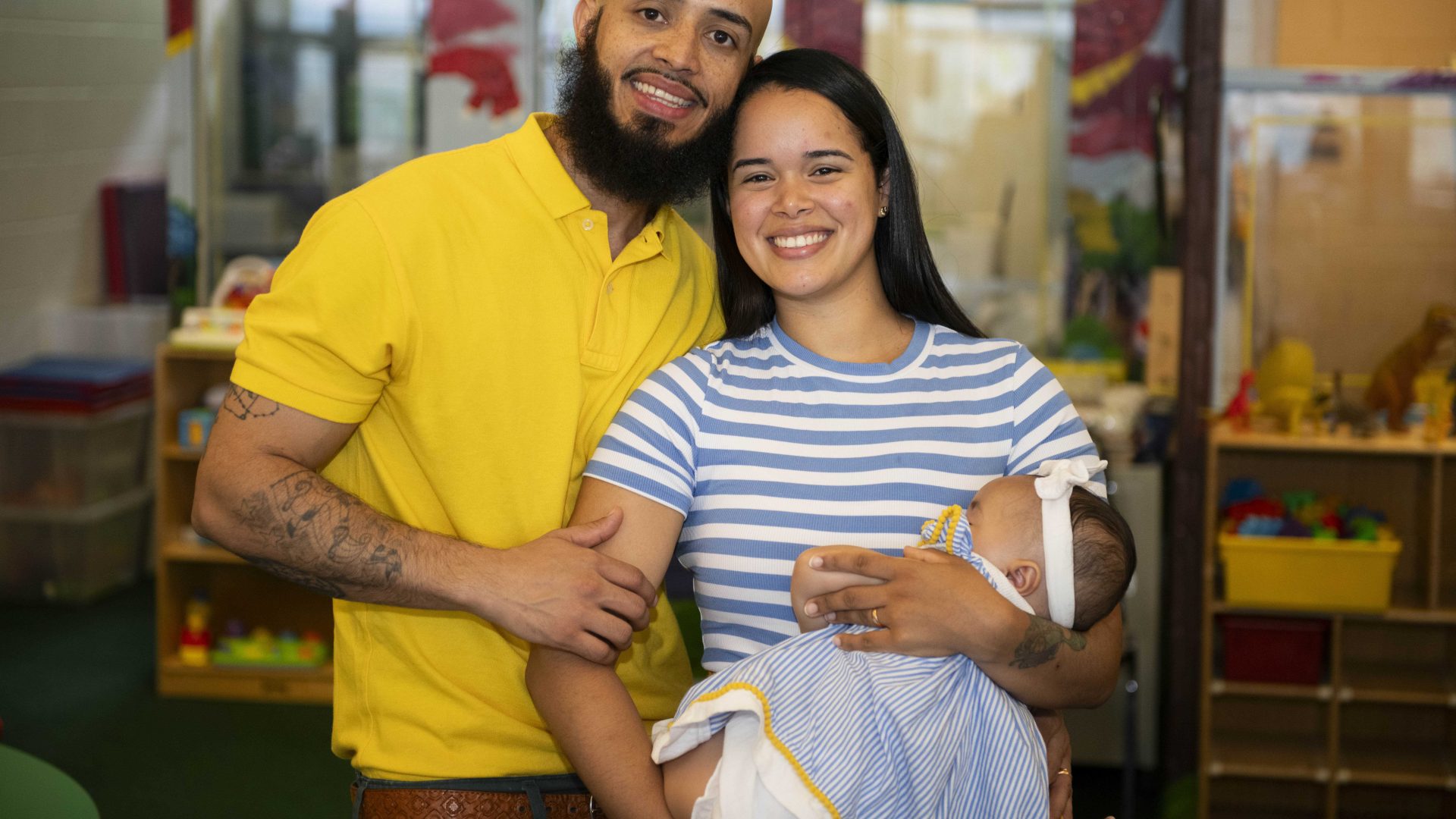 Yenfri Ramirez and Fam